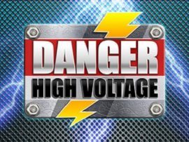 Danger High Voltage slot